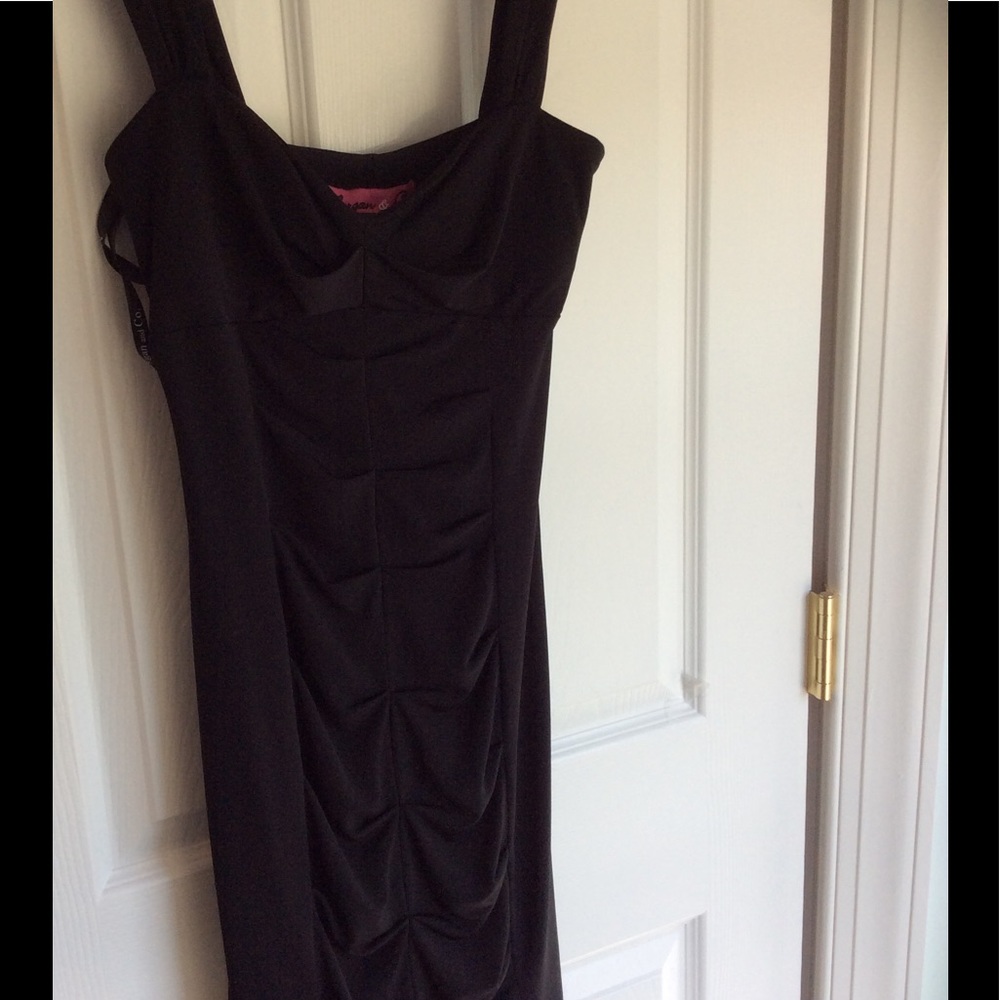 Morgan & Co Black Cocktail Party Dress